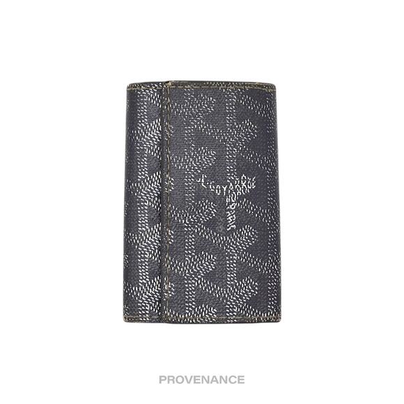 🔴 Goyard 6 Key Case Wallet - Grey Goyardine - Picture 1 of 9